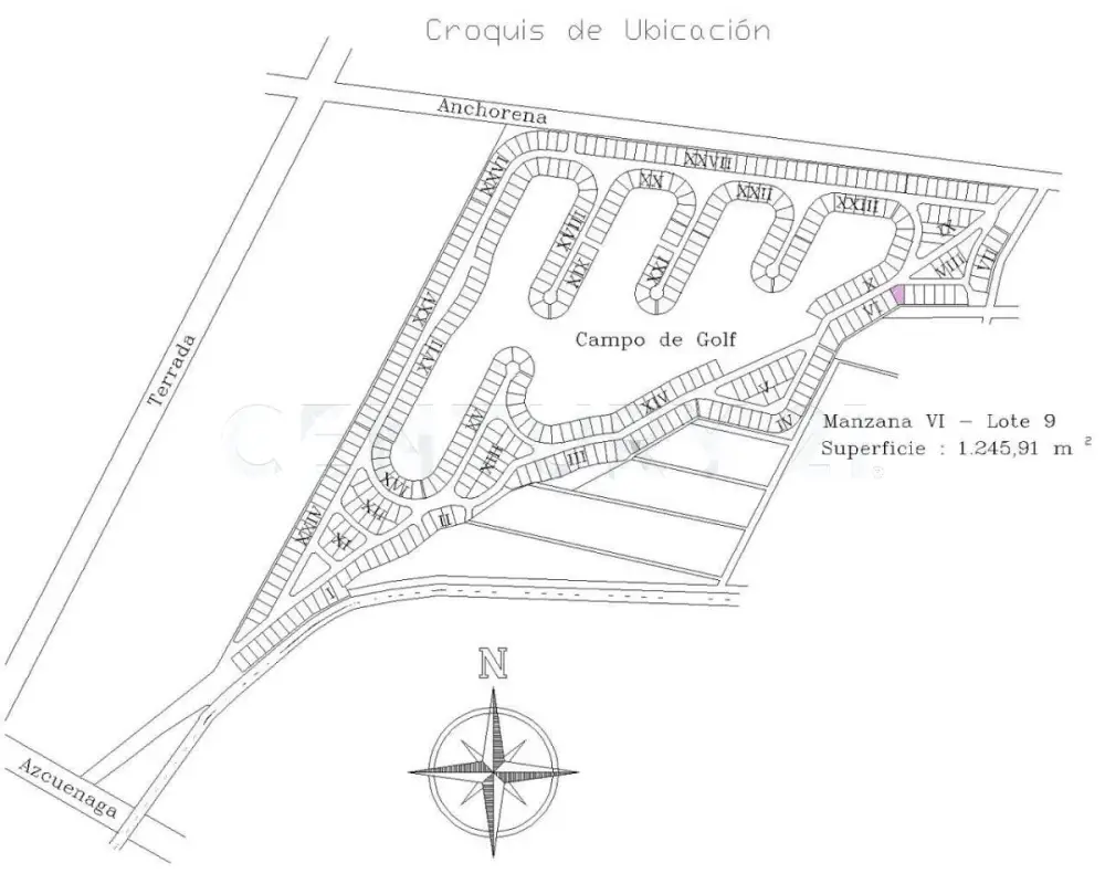 Lote de 1.245 m² en Lunlunta, foto 5