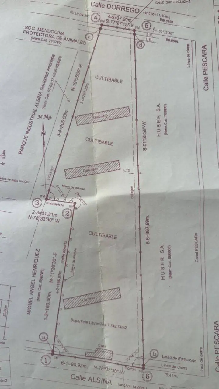 Lote de 28.000 m² en Maipú