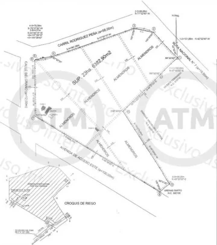 Lote de 23,5 ha en Maipú