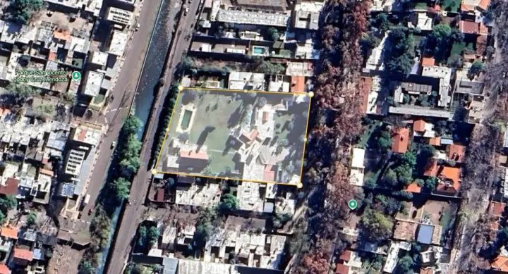 Lote de 5.570 m² en Godoy Cruz
