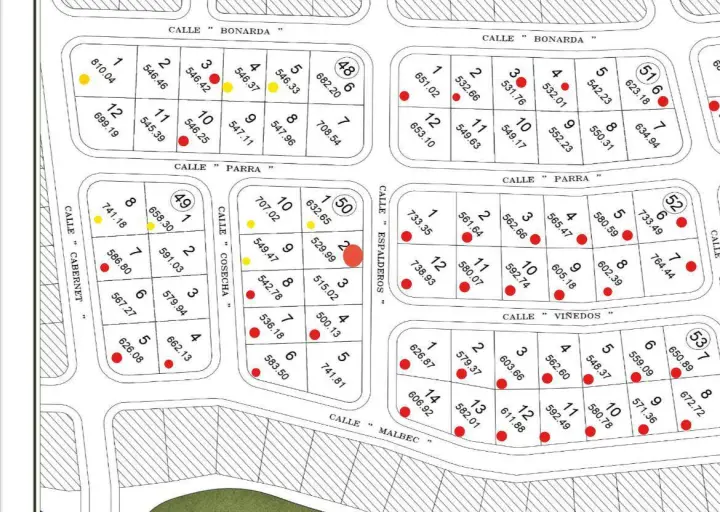 Lote de 5.580 m² en Las Heras
