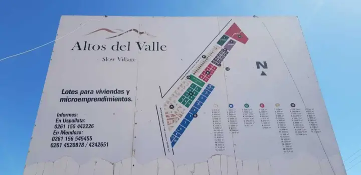 Lote de 4.000 m² en Uspallata